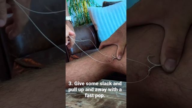 How To Remove a Fishing Hook Fast and Painless! ? смотреть онлайн
