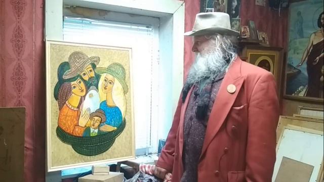Художник Ростислав Иванов: рассказ о картине "И дело в шляпе" смотреть онлайн
