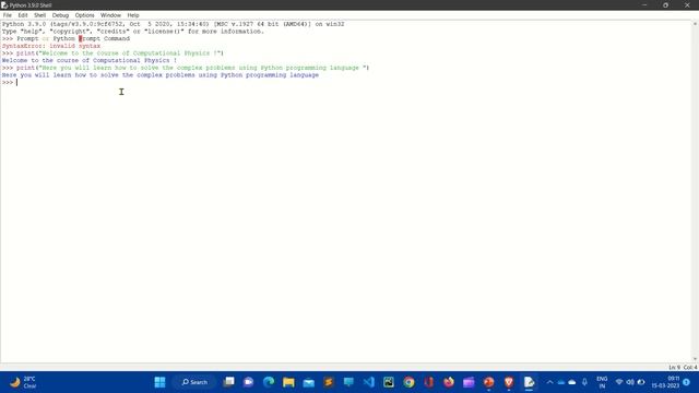 Lec_03 Installing Python смотреть онлайн
