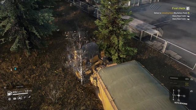 Final Check 2 HUGE Rock Trailers CAT 770G Special Cargo Snowrunner Phase 2 Yukon Canada Gameplay смотреть онлайн