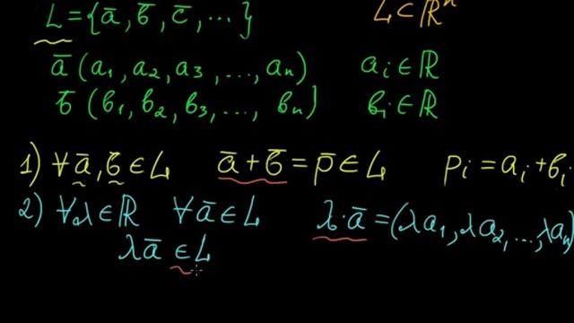 §43 Линейные пространства смотреть онлайн