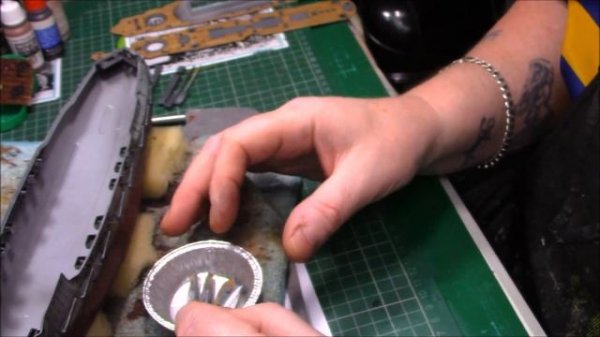 1/350 Zvezda Russian Battleship Oriol Buddy build with Military Modeler Paul (Update 2)
