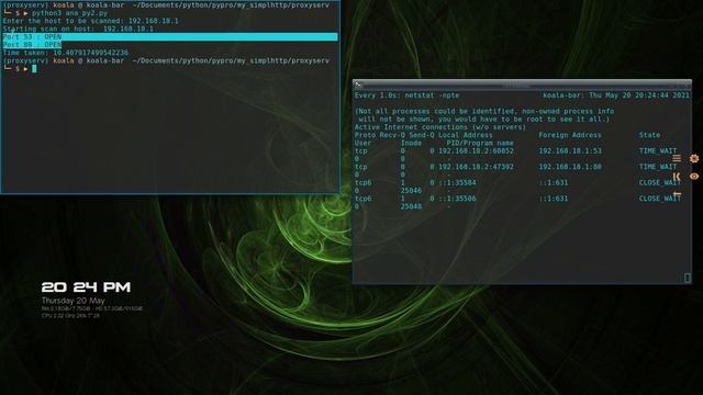 Watching Hack - python3 tcp packets to enumerate (with bash code) смотреть онлайн