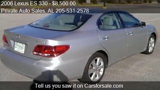 2006 Lexus ES 330 for sale in Birmingham, AL 35215 at the Pr смотреть онлайн