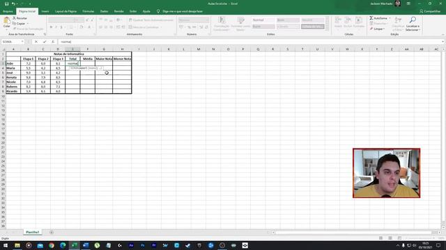 13 - Função Soma | Microsoft Excel | Básico смотреть онлайн
