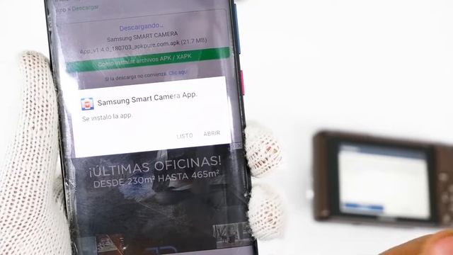 CÓMO CONECTAR NX SAMSUNG AL CELULAR. Tutorial en Español. смотреть онлайн