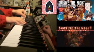 Five Nights at Freddy's 2 song - «Survive the Night» - MandoPony (Amosdoll Piano Cover)