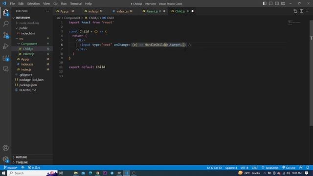 React js tutorial for beginner 2023 Sending Data from Child to Parent | Lifting up in React js смотреть онлайн