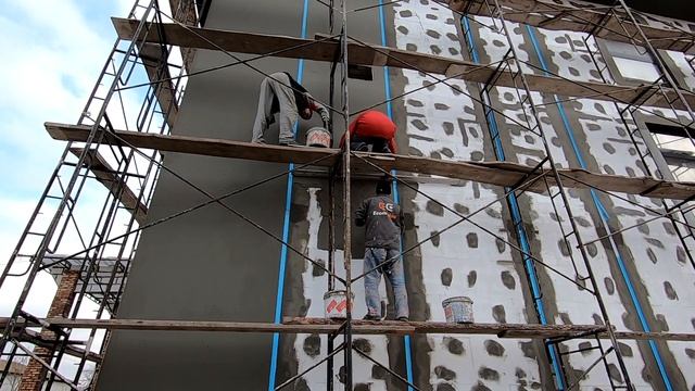 Утепление фасада пенопластом . Кирилловка смотреть онлайн