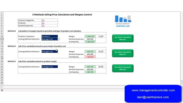 ✅ 3 Methods Selling Price Calculation Free Excel Template смотреть онлайн