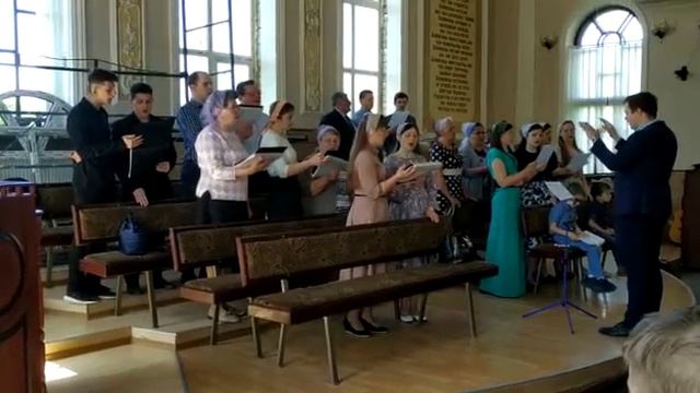 Нашёл того о ком душа моя давно томилась17.052021гЦерковьЕХБ Пос.Высокий Молодежь Христианские песн смотреть онлайн