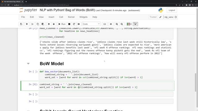 NLP with Python! Bag of Words (BoW) смотреть онлайн