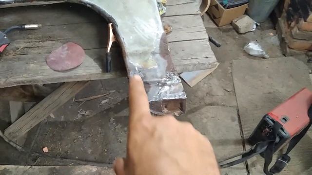 КАК отремонтировать то, что ремонту не подлежит? передние крылья ваз 2112. ремонт кузова. смотреть онлайн