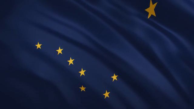 Alaska Waving Flag / Аляска. Развевающийся флаг смотреть онлайн