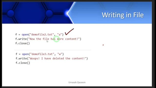 File Handling in Python - 2 ways to write in file, 4 Ways to read a file смотреть онлайн