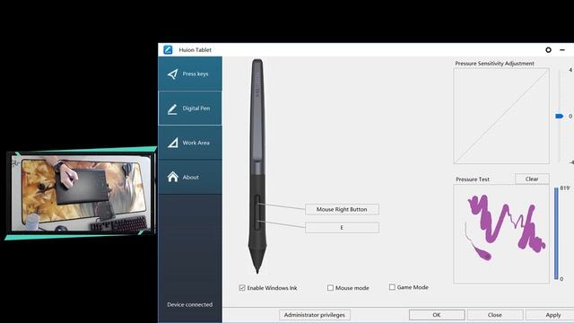 Huion H1060P Drawing Tablet - Review смотреть онлайн