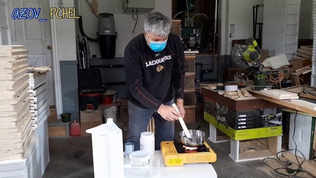 Готуємо серветки гліцерин + щавлева кислота. #пчеловодствов6тирамочныхульях смотреть онлайн