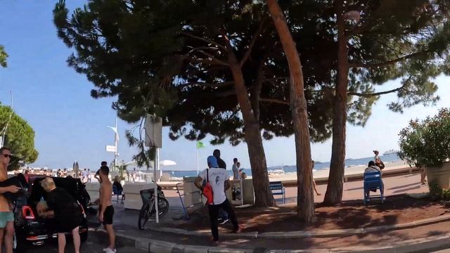 Boulevard de la CROISETTE. CANNES. Driving Tour. 4K. смотреть онлайн