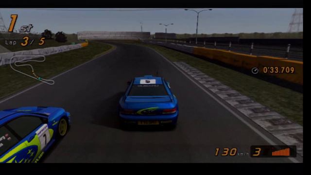 Gran Turismo 4 Prologue Arcade Races - Subaru Impreza Rally Car GC Gameplay смотреть онлайн