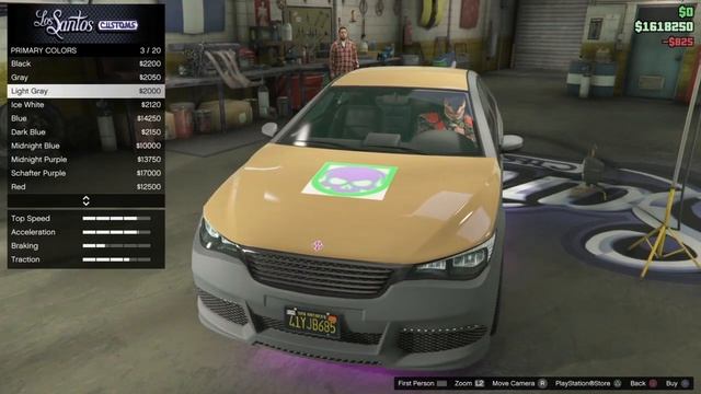 GTA V Online Gameplay and borrowed Car Ubermacht Oracle Coupes смотреть онлайн
