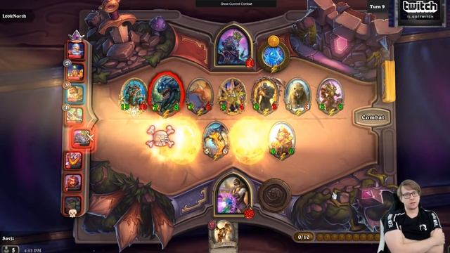 Another Absurd Reno Game! | Hearthstone Battlegrounds | Savjz смотреть онлайн