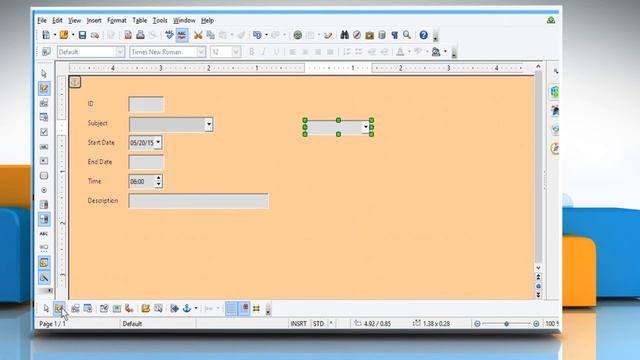 How to add a combo box to a form in OpenOffice™ database смотреть онлайн