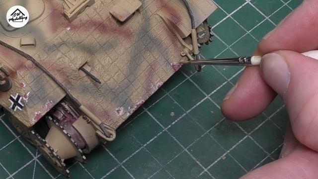 1/35 Pzkpfwg. V Panther Ausf.A Late From Das Werk - 1/35 WW2 Diorama