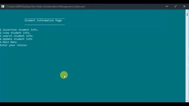 Attendance Management System using c programming language ||video presentation|| смотреть онлайн