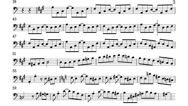 Tico Tico 112bpm Cello Trombone Sheet Music Backing Track Play Along Partitura смотреть онлайн