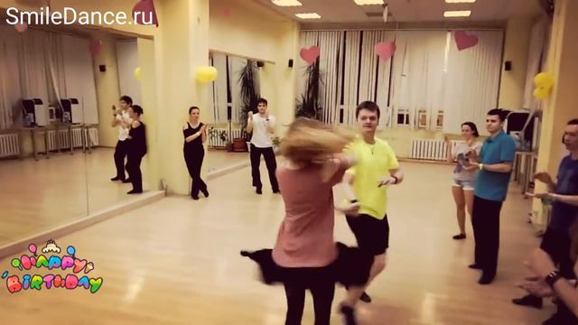 Хастл поздравление Насти с днём рождения! смотреть онлайн