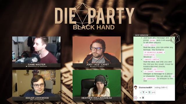 Black Hand ~ Gun Damage - Powered By The Apocalypse  | Week 06