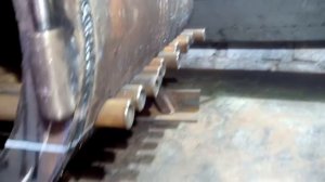 Печка буржуйка с водяным контуром Часть 3