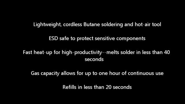 Weller P2C Butane Soldering Iron Review смотреть онлайн