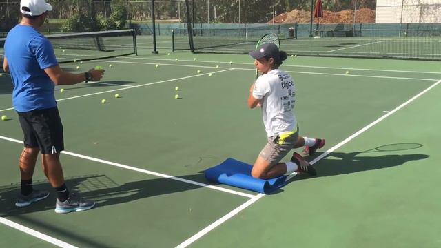 Advanced Tennis Drills For Open Stance Stance Forehand, Open Stance Backhand And Slice, Brian Dabul