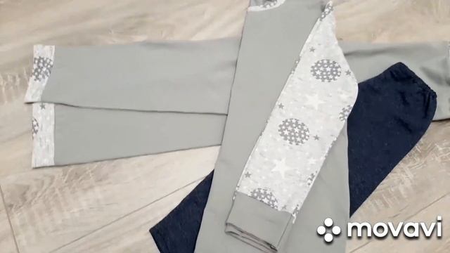 О швейном 1. Сшила пижаму и домашние штанишки детям. смотреть онлайн