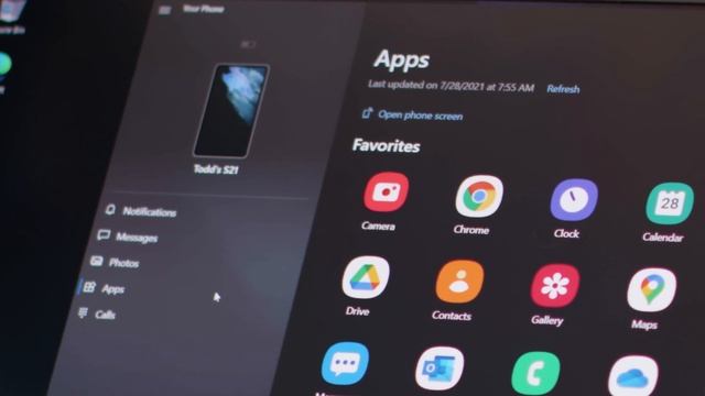 How to access your phone from your Galaxy Book with Link to Windows смотреть онлайн