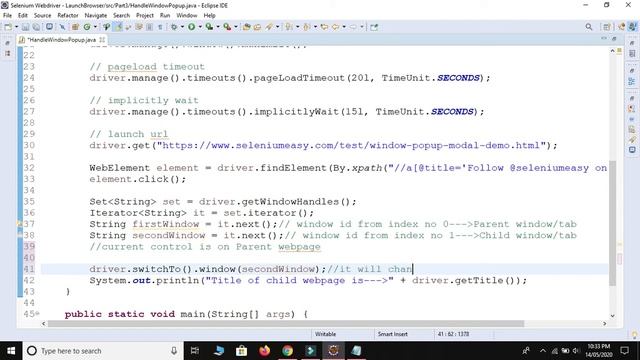 How to handle Window Pop-up - Selenium Webdriver Session 12 смотреть онлайн