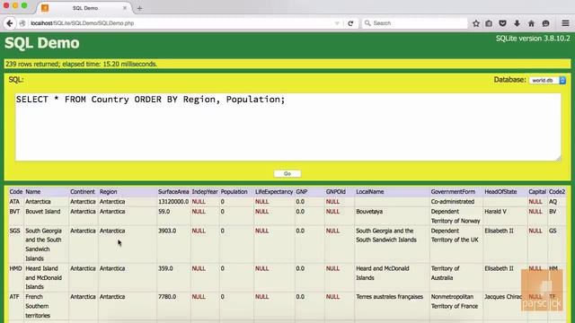 ۴۸- دستور ORDER BY در اسکیوال لایت смотреть онлайн