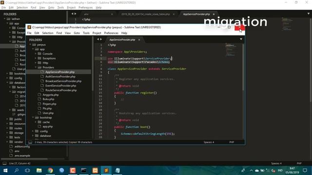 Tutorial Laravel Part 2 - Migration & Seeders Database смотреть онлайн