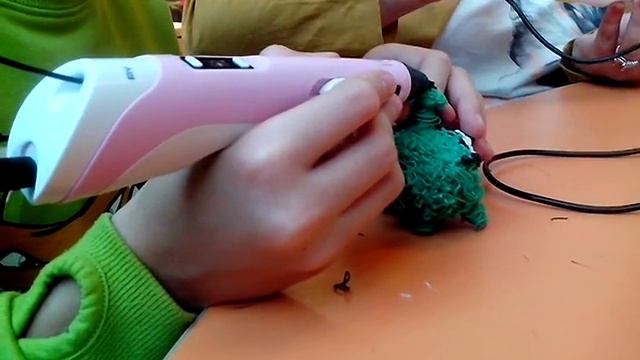 Детский мастер-класс — рисуем АМ НЯМа 3D-ручкой смотреть онлайн