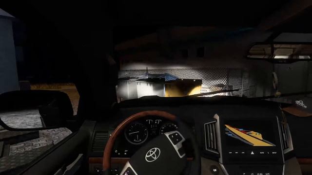 MG-ETS2-Toyota Land Cruiser 200-(мод -Зима!) смотреть онлайн