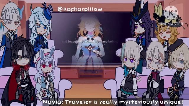 ??||Fontaine Characters React to: Traveler//Lumine +Random TT||?? смотреть онлайн