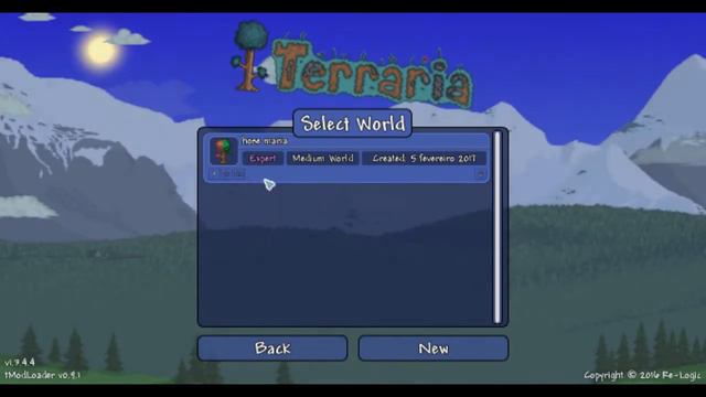 Mods para o terraria 1.3.4.4(tmodloader):corrigindo erros смотреть онлайн