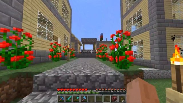 Я ПОСТРОИЛ В МАЙНКРАФТЕ НЕБОЛЬШОЙ ГОРОД С НУЛЯ, НЕ ИСПОЛЬЗУЯ КРЕАТИВ МОДЫ И КОМАНДЫ смотреть онлайн