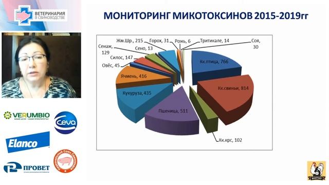 Надежда Гогина. Распространенность микотоксинов на территории РФ смотреть онлайн