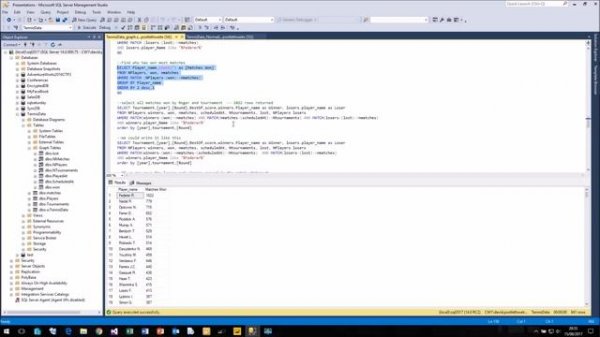 SQL Server 2017 Graph Database