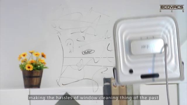 Робот мойщик окон ECOVACS WINBOT смотреть онлайн