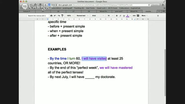 Intermediate English Grammar Class, future perfect смотреть онлайн