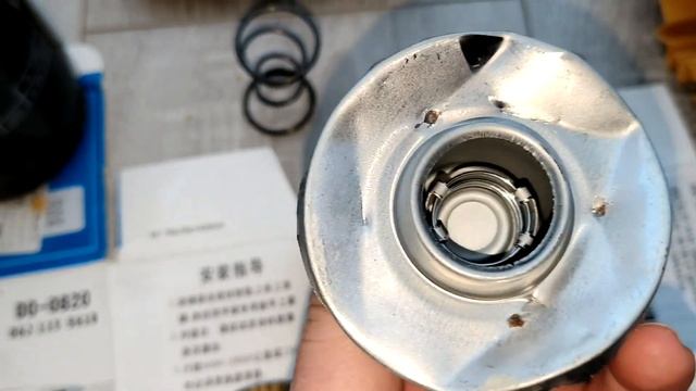 Распил масляного фильтра DONGHAO DO-0820 смотреть онлайн