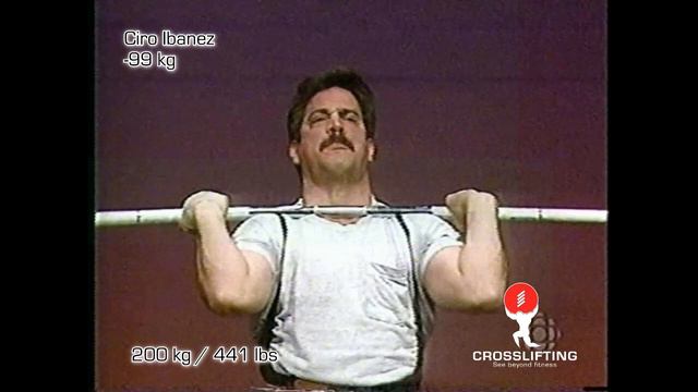 Ciro Ibanez 200 kg Clean&Jerk смотреть онлайн